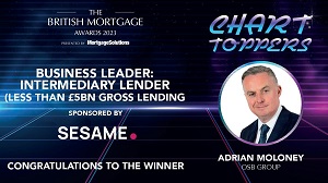 British Mortgage Awards Adrian Moloney